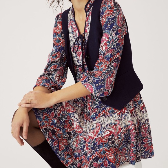 Anthropologie Spliced Tunic Dress NWT - Picture 4 of 5